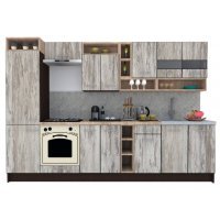 Bucatarie COSSY NEW 310 A2 Wenge / Decor K084